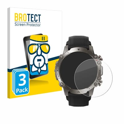 Screenprotector 3 Stuks voor Huami Amazfit Falcon Beschermglas transparant