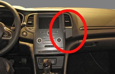 Brodit ProClip houder geschikt voor Renault Mégane IV 2016-2022 Angled mount