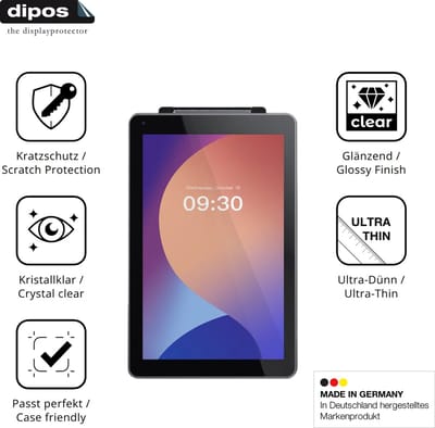 dipos – 2x Beschermfolie geschikt voor IMIN M2 MAX 8 Zoll | Krasbestendige & heldere Screenprotector Ultra-Thin