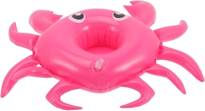 Opblaasbare bekerhouder - 3 stuks, cartoon, PVC, drijvend, voor zwembad