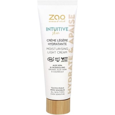 Zao Vochtinbrenger Hydraterende Lichte Crème Vochtinbrengende crème Unisex 50 ml