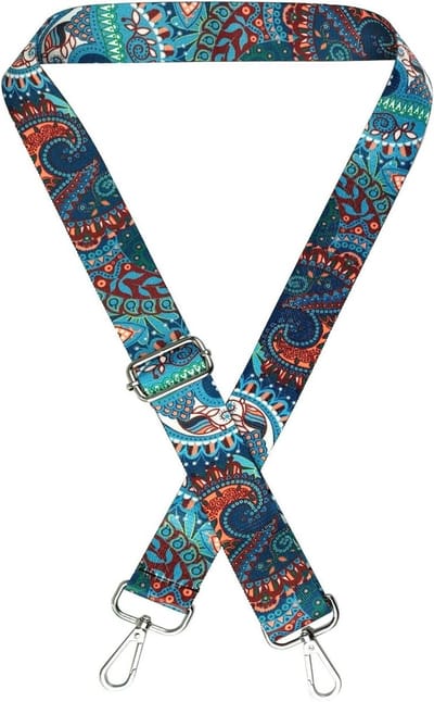 Schouderband Vervanging - Verstelbare Band - Tas Accessoire - Met Haken - 75-145 cm - Blauw