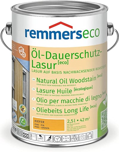 Remmers Oliebeits Long Life Eco 2,5 liter pine/lariks