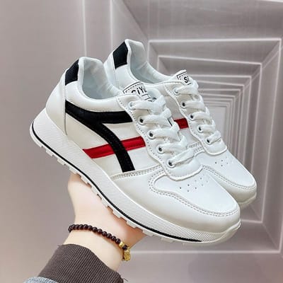 Damesschoenen Lente en Herfst Casual Schoenen Trendy Schoenen Student Enkele Schoenen Sportschoenen Antislip Lichtgewicht Forrest Gump Schoenen 35