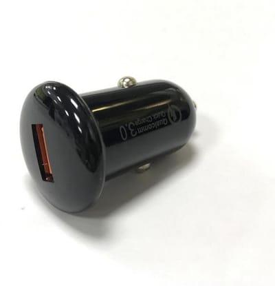 NÖRDIC CARC-N1005 Snelle Autolader 18W met 1xUSB A 3.0, zwart