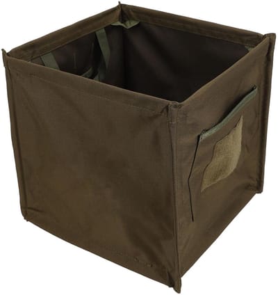 Outdoor Afvalbak - Opvouwbare Tas - Kamperen en Reizen - Stabiel Windontwerp - 33 Liter - Groen