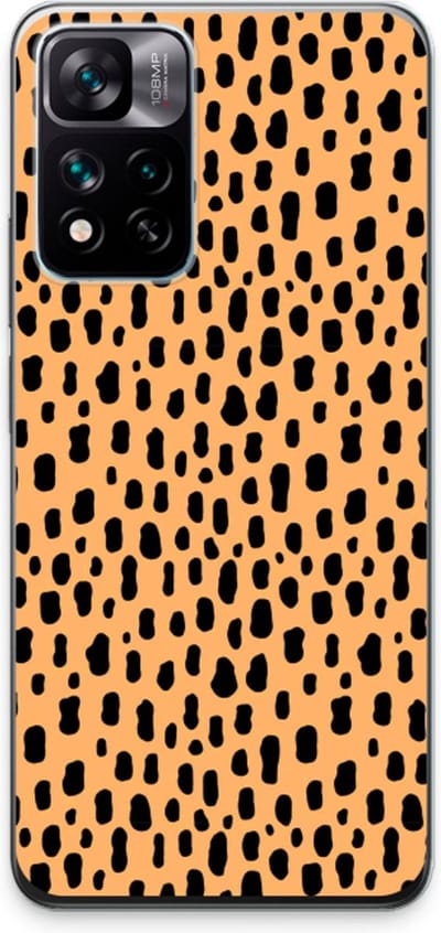 Case Company® - Hoesje geschikt voor Xiaomi 11i hoesje - Panter - Soft Cover Telefoonhoesje - Bescherming aan alle Kanten en Schermrand