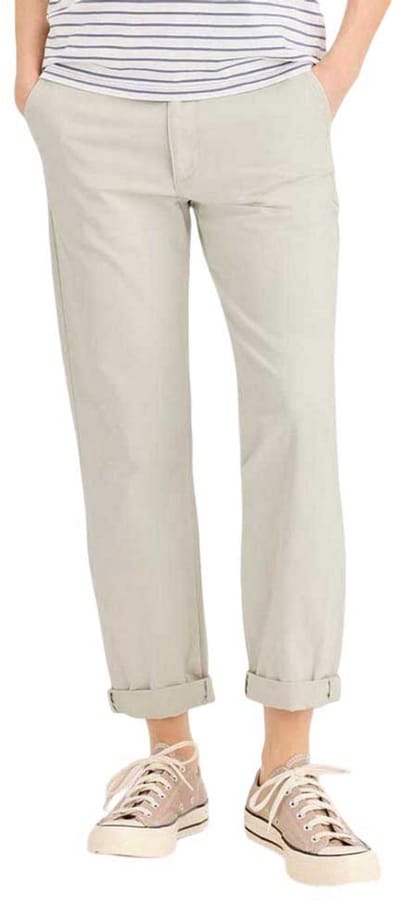 Dockers Weekend Slim Ankle Chino Broek Beige 25 / Long Vrouw