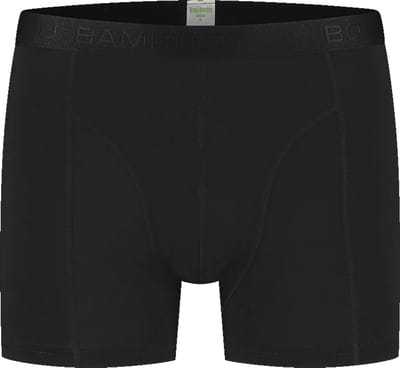Boru Bamboo - Boxershort - Zwart - L - Heren Ondergoed - Anti-Bacterieel - Ademend - Anti-Zweet - 105