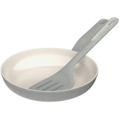 LEO Braadpan antikleef Balance Moonmist met bakspaan Balance - Ø 24cm - Grijs - PFAS-vrij