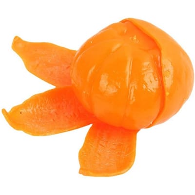 Squishy Kawaii Mandarijn Werk Studie Fidget Speelgoed Squishies Langzaam Rijzend Stressverlichting Knijpspeelgoed voor Kinderen Volwassenen Knijp Cadeau orange