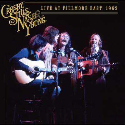 LP CROSBY, STILLS, NASH & YOUNG - Live At Fillmore East, 1969 (Duidelijk RCV1695026 RHINO 2024 Wereldwijd Rock blue