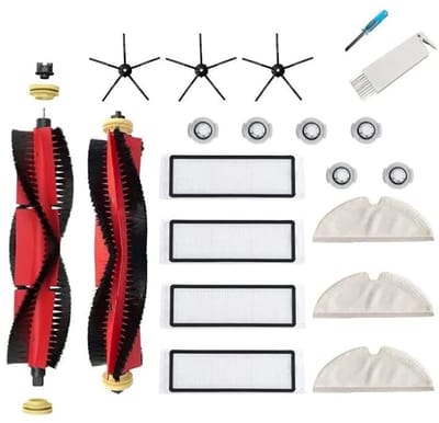 Store_9 - Vervangende Accessoires - 20 Stks Pack - Voor Robotic Stofzuiger - Efficiënt en Praktisch - Inclusief Borstels en Filters - Geschikt voor...