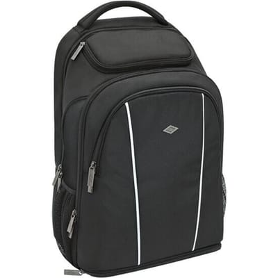Business rugzak WEDO, polyester, Vakken voor notebook/tablet, rugkussen, 28 l, zwart