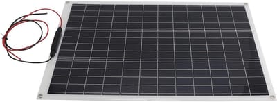Zonnepaneel Kit - Draagbaar Paneel - Energie Opwekken - Monokristallijn Silicium - 300W - Zwart