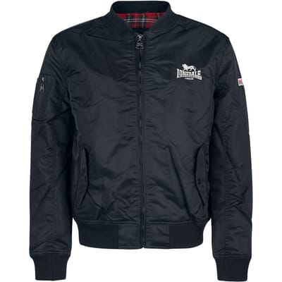 Lonsdale London Tern Hill Bomberjack zwart XXL Polyester -