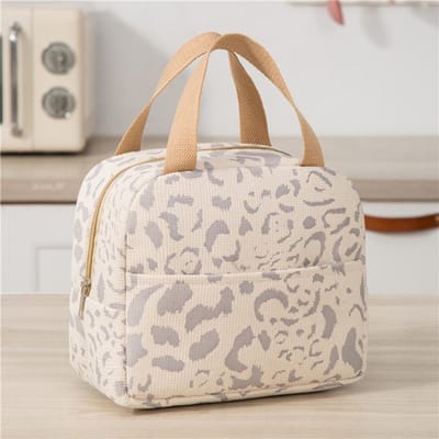 Kleine Draagbare Thermische Lunchtas Meisjes Voedseldoos Duurzaam Waterdicht Kantoor Koeltas Lunchbox Ijs Geïsoleerde Tas Camping Ins Tas gray