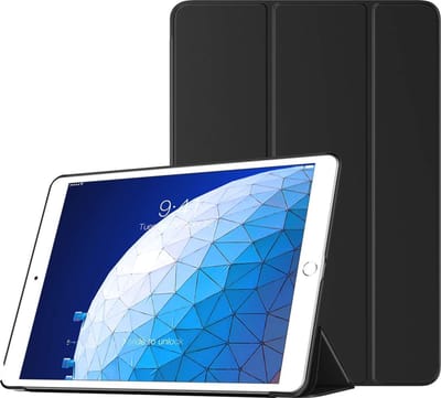 Smart cover Geschikt voor: iPad Pro 10.5 2019  iPad Pro 10.5 2017 - Zwart