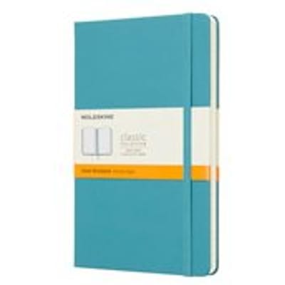 Moleskine Classic Notitieboek - Large - Hardcover - Gelinieerd - Rif Blauw