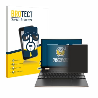 BROTECT - privacy screenprotector voor HP Spectre x360 (14-eX) 2021 - Folie Beschermfolie Blauwlichtfilter