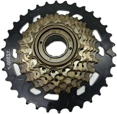 Fiets Freewheel Tandwiel - Single Speed Cassette - Soepel Fietsen - Lichtgewicht Constructie - 14-34T - Zilverkleurig
