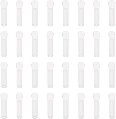 Dailygoods - Siliconen Float Adapters - Vervangende Onderdelen - Transparant - 60 Stuks - Visgerei Accessoires - Geschikt voor Karper en Match Vissen