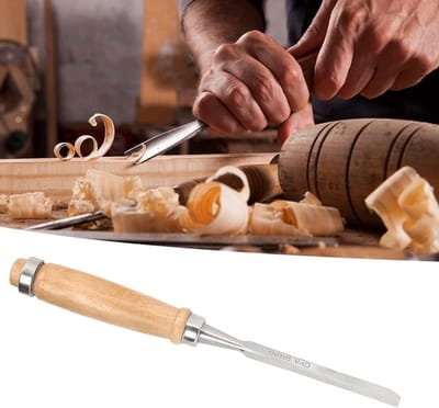 Dailygoody - Houtbewerkingsbeitel - Ergonomisch handvat - Duurzaam en scherp - 8 mm beitel - Voor timmerwerk en houtbewerking - Geschikt voor professi