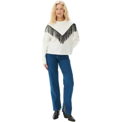 Dames-T-shirt met lange mouwen She is Sunday Cowgirl