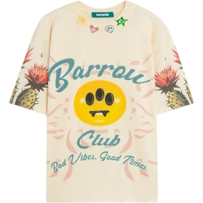T-shirt unisex Barrow - t-shirt jersey - beige