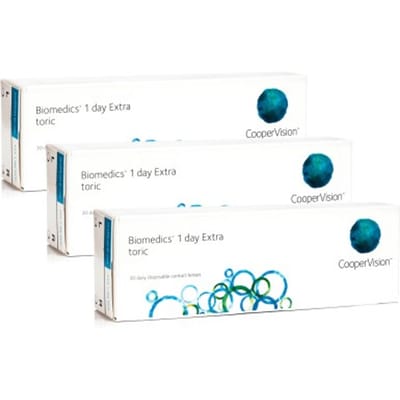 Biomedics 1 Day Extra Toric CooperVision (90 lenzen)