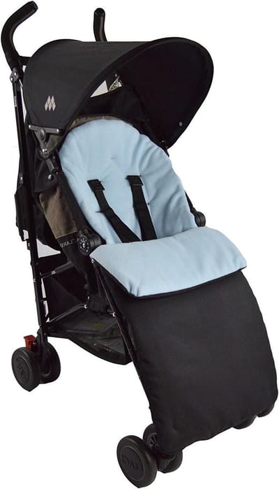 Voetenzak Kinderwagen - Babyzak - Warmte Bieden - Universeel Model - 406 x 216 x 79 cm - Blauw