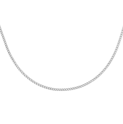 Ketting Tiny Zilver - Zilverkleurige ketting - smalle ketting - ketting