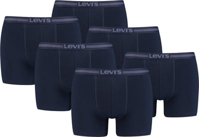 BOXERS 6-pack Levi's herenondergoed Retro Shorts Boxershorts