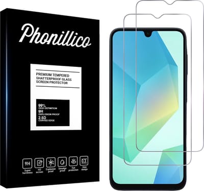 Screenprotector voor Samsung A16 4G / A16 5G - 2 stuks Beschermglas van glas Transparante glazen schermbeschermfolie