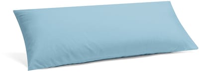 Yumeko kussensloop percal katoen blauw 40x80 - Bio, eco & fairtrade - 1 stuk