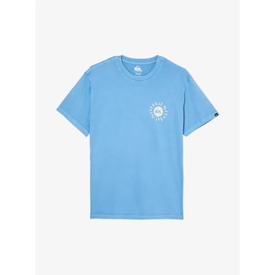 Quiksilver Neon Blue T-shirt Met Korte Mouwen Blauw L Man
