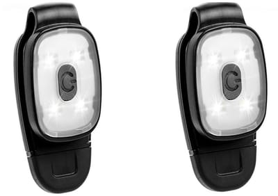 Klemlamp - Koplamp - Klemlampen - LED-looplamp - Met 5 modi - USB - Geschikt om mee te joggen - wandelen - kamperen en een geweldig cadeau voor mannen - Handsfree zaklamp voor - hondenbezitters - wandelaars en joggers