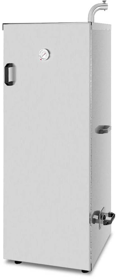 HCB® - Professionele Horeca Rookoven - elektrische - 230V - RVS / INOX Rookkast - 41x56x130 cm (DxBxH) - 35 kg - 8661