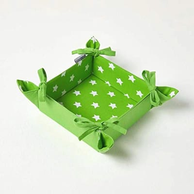 Opvouwbare Broodmand met Dubbel Design - Katoenen Mand voor Brood, Eieren en Fruit