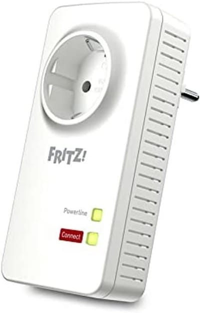 Powerline Adapter 1200 Mbit/s met 2 x Gigabit LAN voor NAS en HD Streaming
