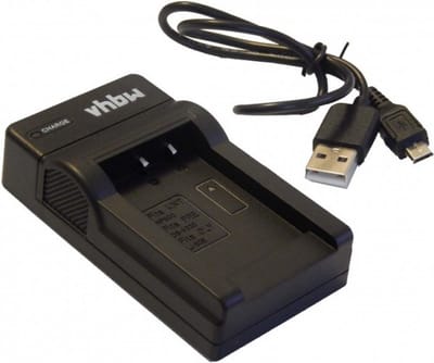vhbw USB-C-oplader compatibel met Sony Alpha A290L, A290Y, a290, A230, A230L, A330, A230Y camera/camcorder - oplaadstation + USB-C-kabel met oplaadindicator