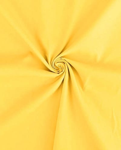 Geweven Viscose Uni per Meter – Geel – Soepel & Ademend – Luxe Kledingstof voor Jurken, Blouses & Rokken