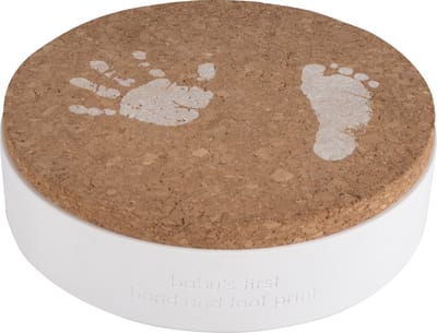 BAMBAM Kurk 'Baby's Eerste Hand/Voetafdruk' Set 51572