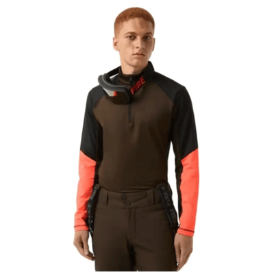 Bogner Fire + Ice Berkan Bassishirt Wintersport Heren (Maat - L, Kleur - Espresso)