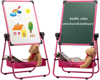 Unyqoos ® Creatieve Draaibare Kunst- en Leerbord Set voor Kinderen en Volwassenen