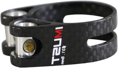 Zadelpenklem - Fietszadelklem - Fietsonderhoud - Hol ontwerp - 34.9mm - Zwart