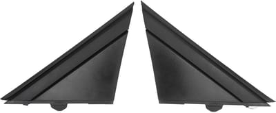 Dailygoods- Deurspiegel Vlag Cover Duurzaam - Vervangend Onderdeel - Auto Deurspiegel - ABS-Kunststof - Slag- en Krasbestendig - Geschikt voor 500 2012-2017 - Spiegelkap