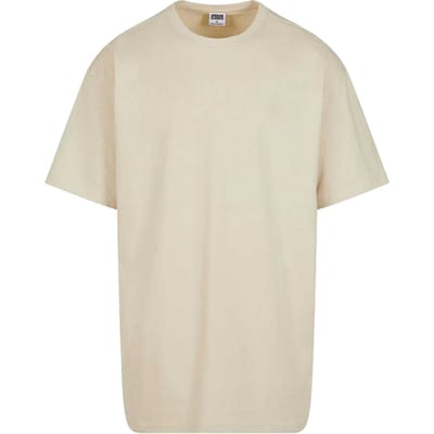 Urban Classics - Heavy Oversized Heren T-shirt - M - Creme
