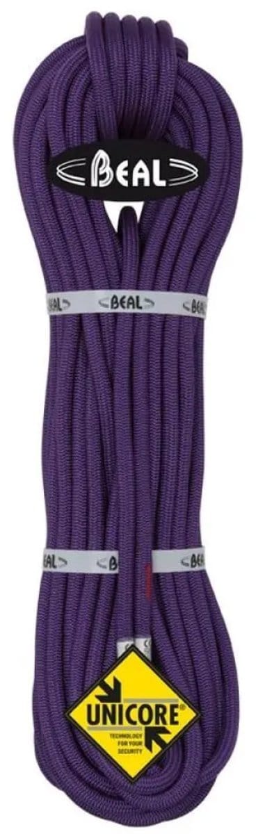 Beal Wall Master 10,5mm Unicore Ideaal voor binnen klimmen per meter - violet