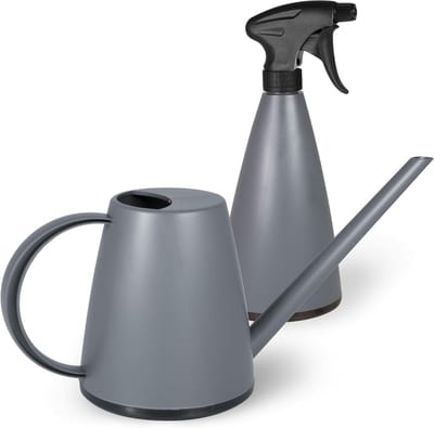 Gieter en Verstuiver - Plantenset - Plantenverzorging - Verstelbare sproeikop - 1L en 0.79L - Groen